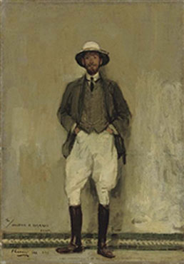 Walter B Harris by John Lavery